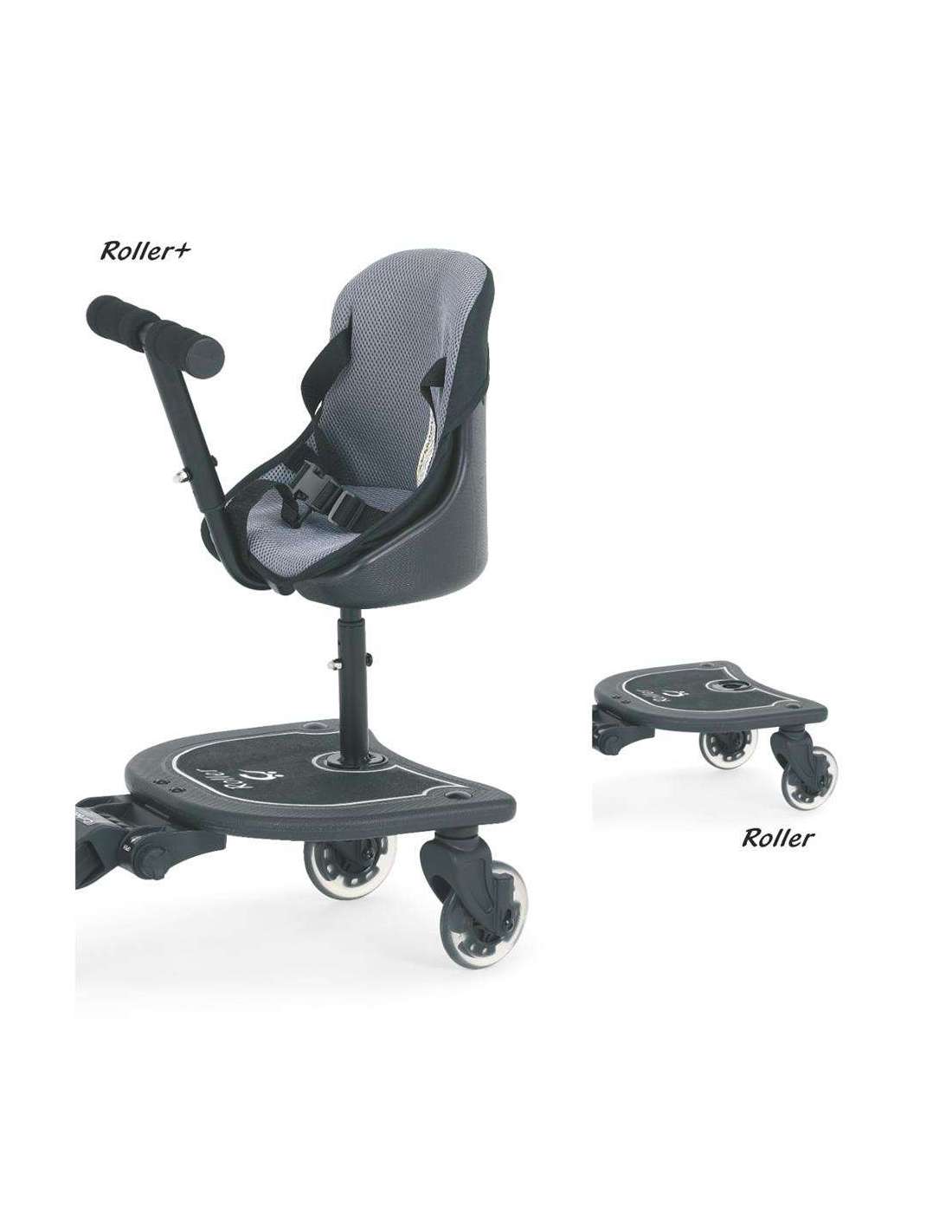 PATINETE UNIVERSAL ROLLER + ASIENTO CARBEBÉ