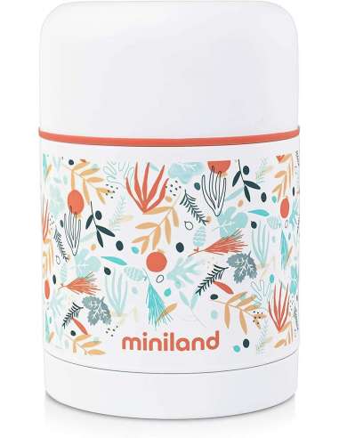 Miniland Miniland - Termo para Líquidos, Acabado Gomoso, Azul, 350 ml &  Baby - Termo : : Bebé