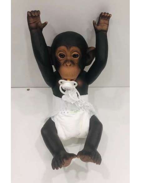 Baby Chimp Mono Bebe Reborn de chimpance